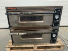 Prismafood Dual Pizza Ovens