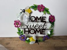 Solar Welcome Hanging Sign