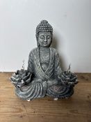 Solar Buddha Figurine