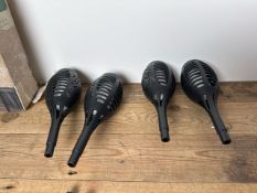 Pack Of 4 Solar Flame Stake Lights