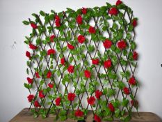 Studio Flower Trellis Red