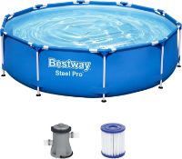 Bestway Steel Pro 3.05M Swimming Pool- No Reserve