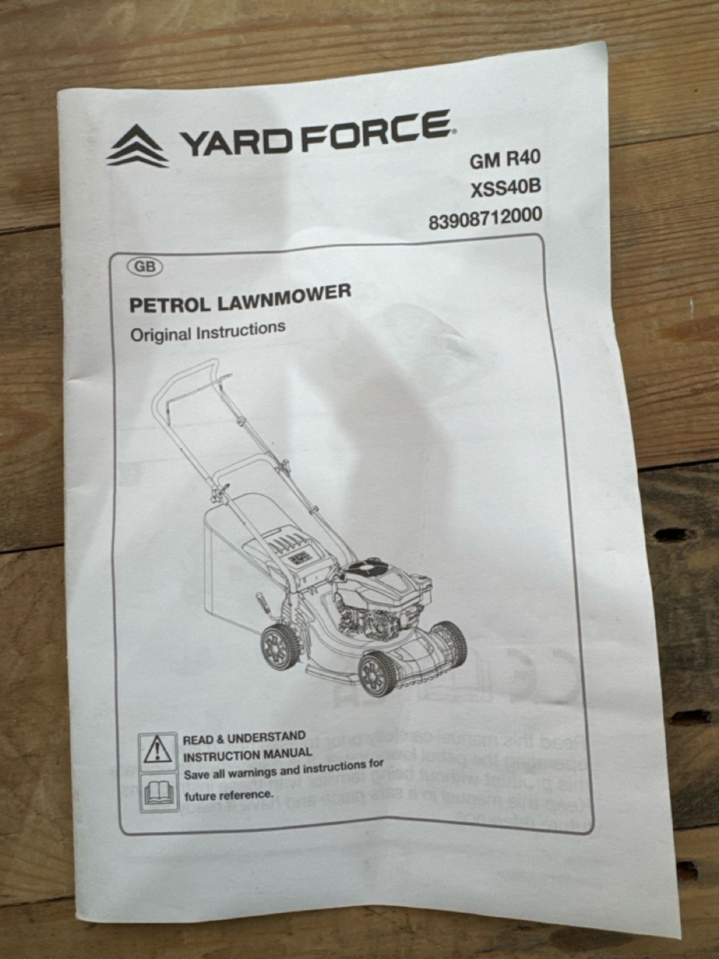 Yardforce GM R40 Petrol Lawnmower- No Reserve - Image 11 of 11