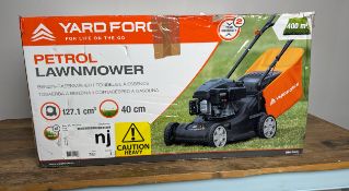Yardforce GM R40 Petrol Lawnmower, No Reserve