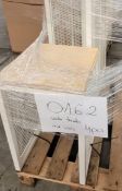 Square Mesh Table x7