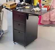 Folding Tables On Wheels