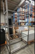 Steel Racking Frame x3 ( No Shelves)
