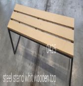 Long Wood Bench