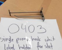 Accessory Prong (For Slat) x100