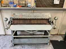 Edwards Truefold 600 Manual Plate Bender, No reserve