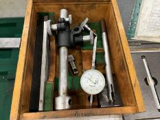 Various Measuring Tools, Consisting Of Slip Gauges, Bore Gauge, Dial Indicator & More, No Reserve