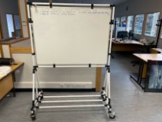 Mobile Reversible White Board *No Reserve*