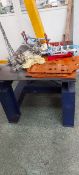 Metal Square Workshop Table