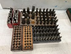 Numbering & Lettering Stamps, No Reserve