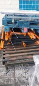 Small Roller Conveyor With Caging