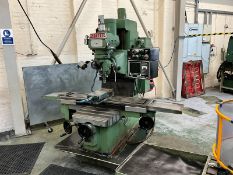 King Rich KR-B3V (xyz4000) Universal Milling Machine, 1997, No Reserve