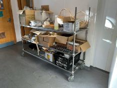 7 x Assorted Metal Catering Racks, No Reserve