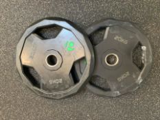 Physical 20kg Weight Plates x2