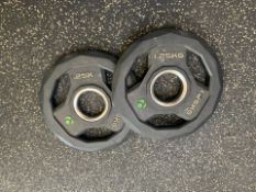 Physical 1.25kg Weight Plates x2