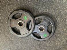 Physical 10kg Weight Plates x2
