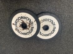 Technogym 20kg Weight Plates x2
