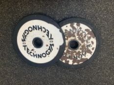 Technogym 20kg Weight Plates x2