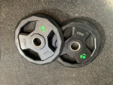 Physical 10kg Weight Plates x2