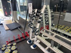 Reebok Dumbbell Set & Rack