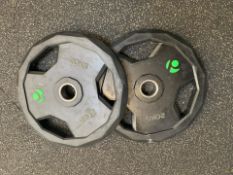 Physical 20kg Weight Plates x2