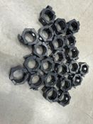 Plastic Barbell Clips x22