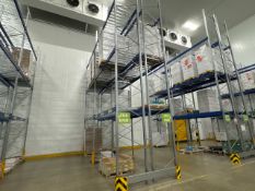 4 Bays Of Back To Back Boltless Bito Pallet Racking