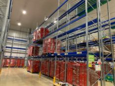 Run Of 10 Bays of Back To Back Bito Boltless Pallet Racking