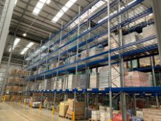 Run Of 16 Bays Of Back To Back Bito Boltless Pallet Racking