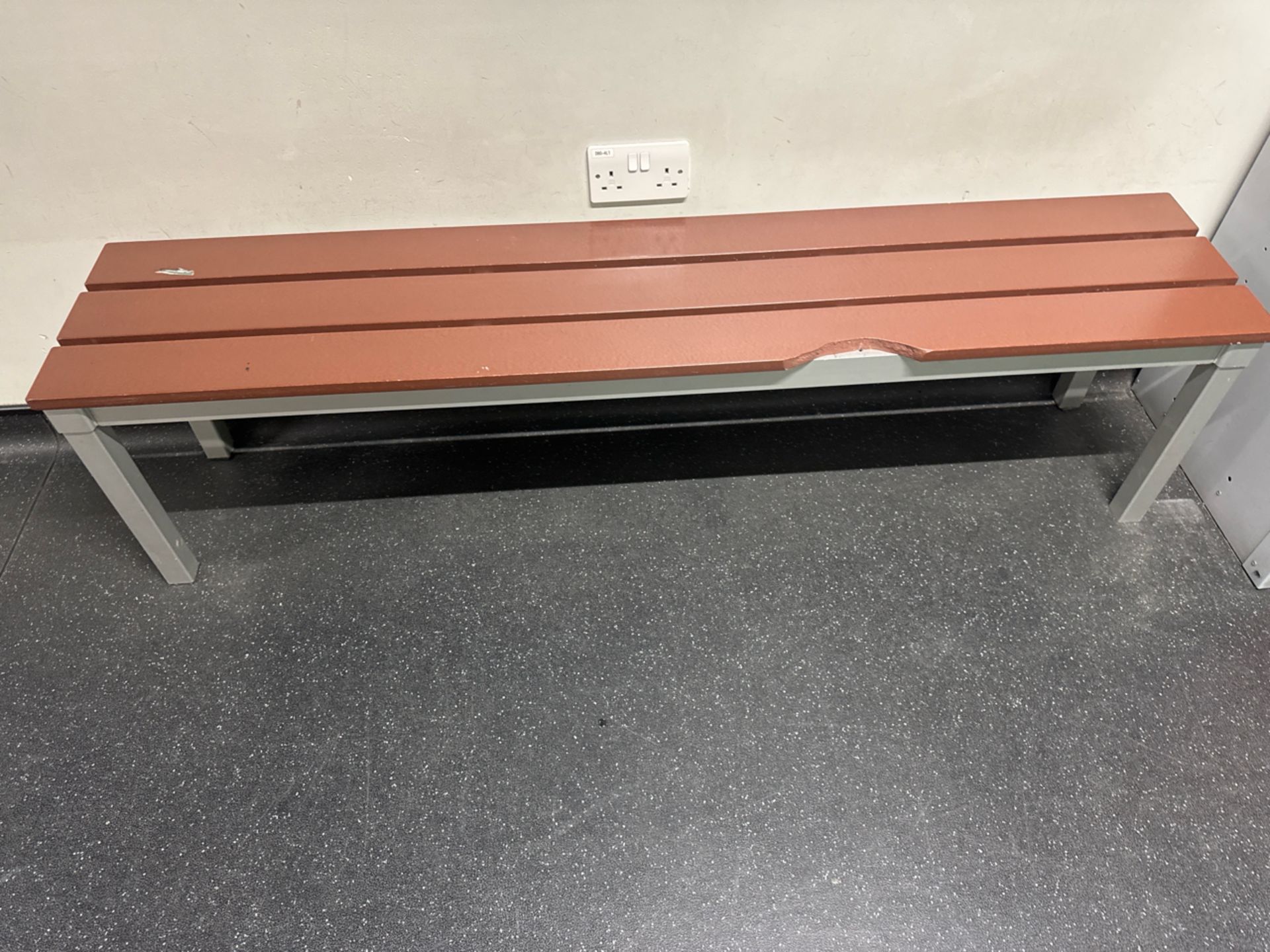 Wooden Benches x3 - Image 2 of 3