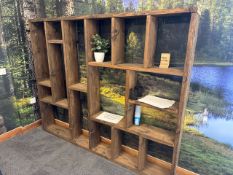 Handmade Wooden Bookshelf