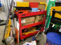Sealey Red Metal Tool Trolley