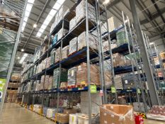 Run Of 16 Bays Of Back To Back Bito Boltless Pallet Racking