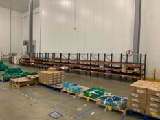 Run Of 13 Bays of Roller Racking