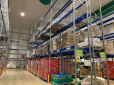 Run Of 10 Bays of Back To Back Bito Boltless Pallet Racking