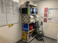 Metal Shelving Unit
