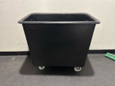 Black Plastic Tub Trolley