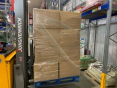 Pallet Of Hospital Style Face Masks, Includes 16 Cartons Of 48 Boxes, 50 Face Masks In Each Box