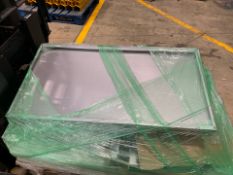 Assorted Pallet Of Metal Shelves And Table Tops