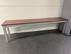 Wooden Benches x3