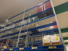 Run Of 10 Bays of Back To Back Bito Boltless Pallet Racking