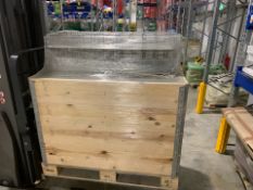 Pallet Of Approximately 14x Metal Wire Racking Shelves