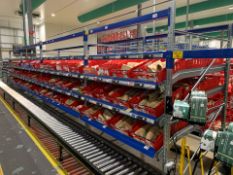 4 Bays Of Pick To Light Racking