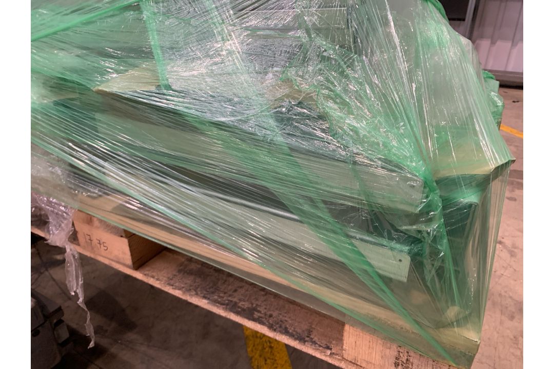 Assorted Pallet Of Metal Shelves And Table Tops - Image 2 of 6