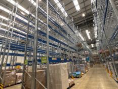 Run Of 8 Bays Of Back To Back Bito Boltless Pallet Racking