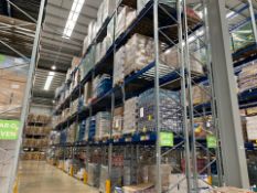 Run of 16 Bays of Back to Back Bito Boltless Pallet Racking